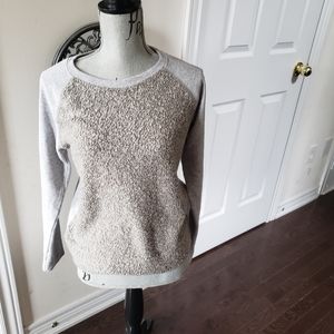 Size small mixed texture sweater EUC